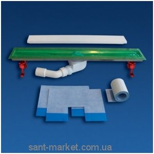 SANIT Дренажный канал 900 мм  сифон 42 л/с  ножки 110 -130 мм 03.585.00.0000