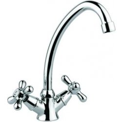 Смеситель для кухни Fiore Margot двухвентильный 26036301 Chrome