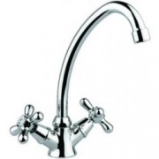 Смеситель для кухни Fiore Margot двухвентильный 26036301 Chrome