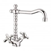 Смеситель для кухни Fiore Margot однорычажный ретростиль 26064101 Chrome