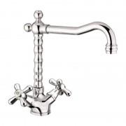 Смеситель для кухни Fiore Margot однорычажный ретростиль 26064101 Chrome