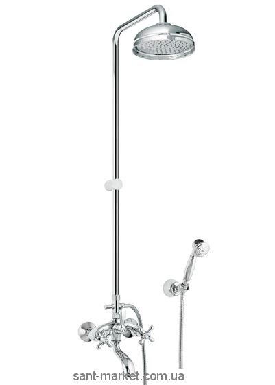 Fiore Margot-Sky Душова колона з ручним і верхнім душем 01061990 Chrome
