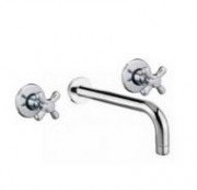 Смеситель двухвентильный скрытый (встраиваемый) Fiore коллекция Margot бронза 26062700 Old Bronze