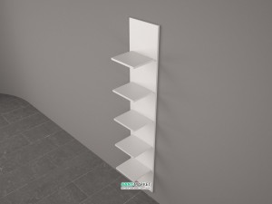 Пенал підвісний Буль-Буль Step comfort 305x235х1670 білий SC (ПSC)