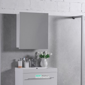 Дзеркальна шафа Буль-Буль MC-700 600х164х700 білий ШЗ-700