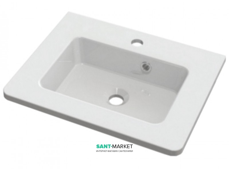Раковина для ванної накладна Marmite колекція Annabelle біла 600012061103