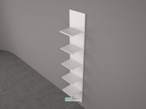 Пенал підвісний Буль-Буль Step comfort 305x235х1670 білий SC (ПSC)