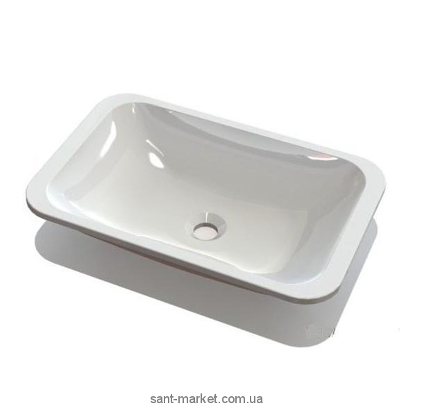 Раковина для ванной встраиваемая Marmite коллекция Aileen белая 20061003