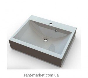 Раковина для ванної накладна Marmite колекція Amanda біла 1133061103