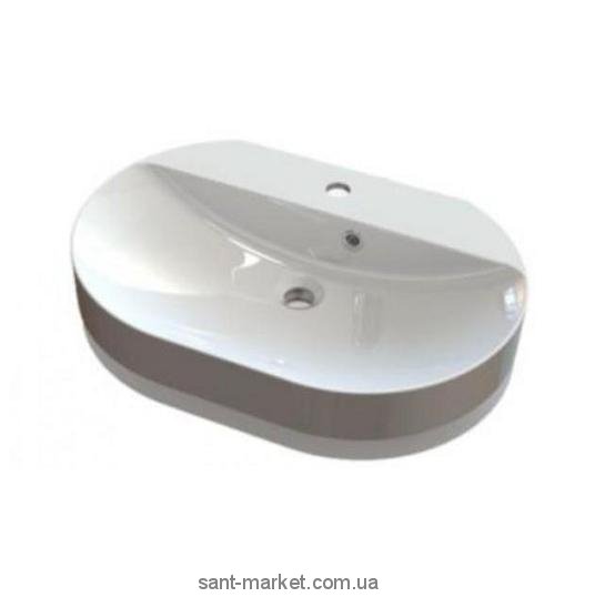 Раковина для ванної накладна Marmite колекція Anita біла 600045061103