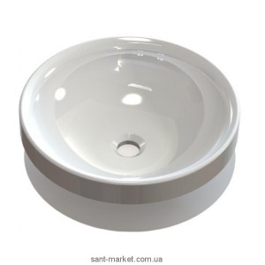 Раковина для ванної накладна Marmite колекція Ela біла 00013041003