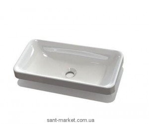 Раковина для ванной накладная Marmite коллекция Boel белая 00023051003