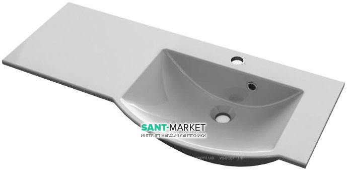 Раковина для ванної підвісна Marmite колекція Iris біла 12119092103