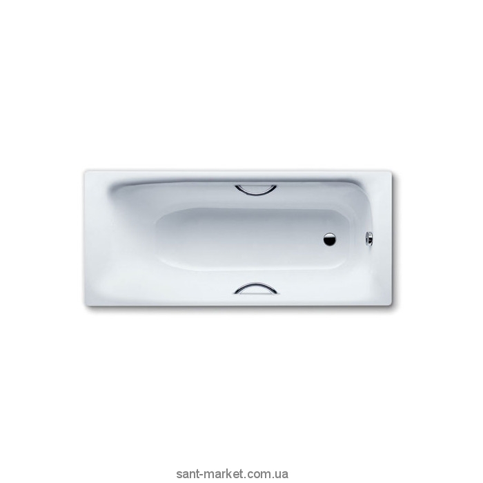 Ванна стальная Kaldewei Sanilux Star прямоугольная 170x75 бeлая mod 343 113300010001