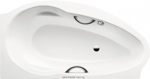 Ванна сталева кутова Kaldewei Studio Star асиметрична 170x90 левосторонняя mod 829-1 222 900 013 001