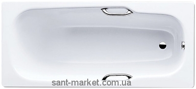Ванна стальная Kaldewei Sani Star прямоугольная 170x80 белая mod 377 221000010001