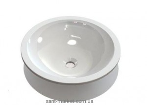 Раковина для ванной накладная Marmite коллекция Ellie белая 00014051003