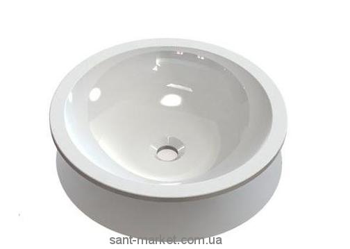 Раковина для ванной накладная Marmite коллекция Ellie белая 00014051003