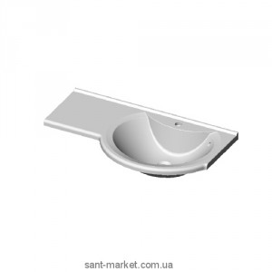 Раковина для ванної підвісна Marmite колекція Laurine біла 11111093103