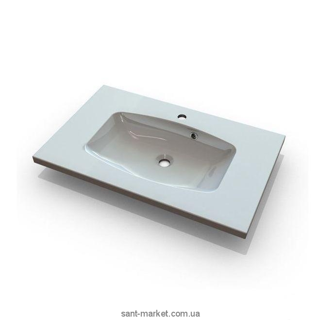 Раковина для ванної на тумбу Marmite колекція Laila біла 01063071103