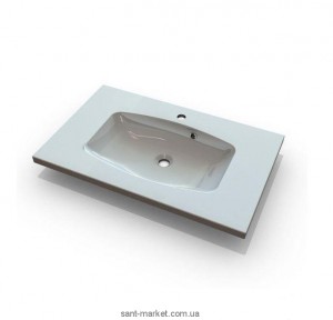 Раковина для ванної на тумбу Marmite колекція Laila біла 01063071103