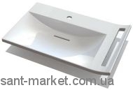 Раковина для ванної підвісна з вішалкою Marmite колекція Lotta біла 600044073103