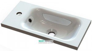 Раковина для ванной встраиваемая Буль-Буль коллекция Linnea белая 1805101