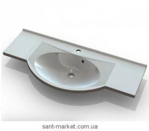 Раковина для ванной подвесная умывальник-столешница Marmite коллекция Katja белая 01185111103