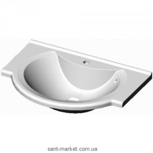 Раковина для ванної підвісна Marmite колекція Laurine біла 01111071103