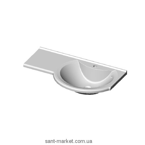Раковина для ванной подвесная Marmite коллекция Laurine белая 11111093103