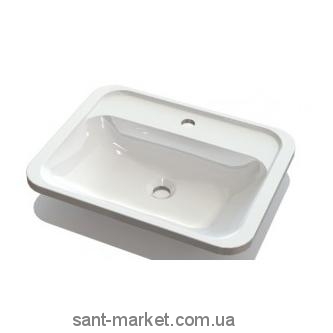 Раковина для ванної вбудована Marmite колекція Marissa біла 00022061103