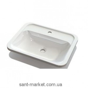 Раковина для ванної вбудована Marmite колекція Marissa біла 00022061103