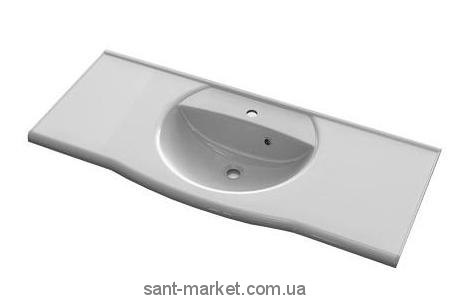 Раковина для ванной подвесная умывальник-столешница Marmite коллекция Rebecca белая 01194081103