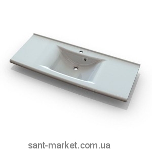 Раковина для ванной подвесная умывальник-столешница Marmite коллекция Lydia белая 01163121103