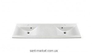 Раковина для ванної підвісна подвійна Marmite колекція Lydia біла 01163154203