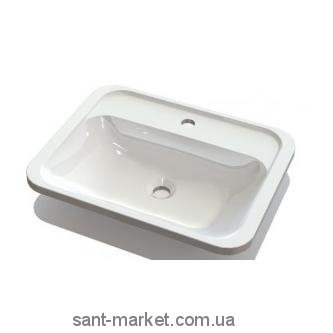 Раковина для ванной встраиваемая Marmite коллекция Marissa белая 00022061103