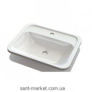 Раковина для ванної вбудована Marmite колекція Marissa біла 00022061103