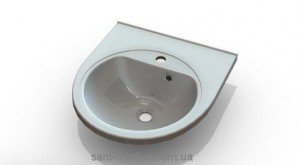 Раковина для ванної підвісна Marmite колекція Molly біла 118104103