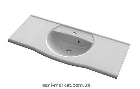 Раковина для ванної підвісна умивальник-стільниця Marmite колекція Rebecca біла 01194081103