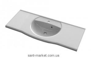 Раковина для ванної підвісна умивальник-стільниця Marmite колекція Rebecca біла 01194081103