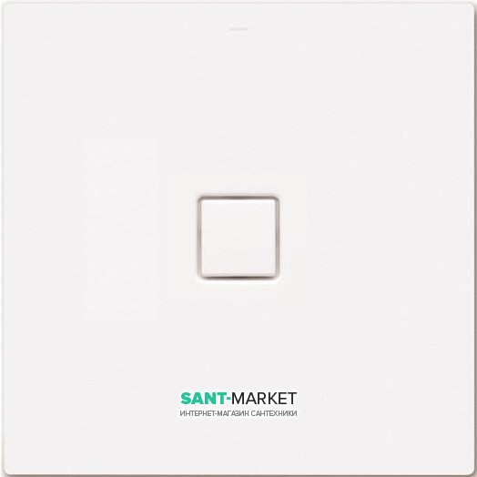 Душовий піддон сталевий емальований прямокутний Kaldewei CONOFLAT 110х90х3.2 білий 465800010701