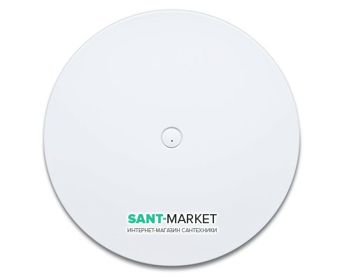 Душевой поддон стальной эмалированный круглый Kaldewei Piatto 150x150х6 белый 480004503001