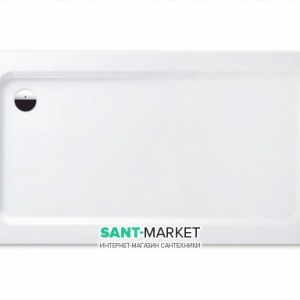 Душовий піддон сталевий емальований прямокутний Kaldewei SUPERPLAN XXL 180х100х5.1 білий 434548040001