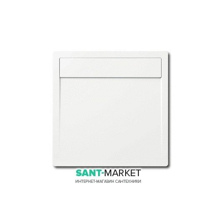 Душевой поддон стальной эмалированный квадратный Kaldewei Ladoplan 90х90х3.5 белый 462000010001