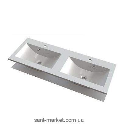 Раковина для ванной подвесная двойная Marmite коллекция Yrsa белая 12129124203