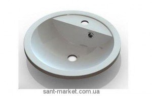 Раковина для ванної вбудована Marmite колекція Rio біла 01091041103