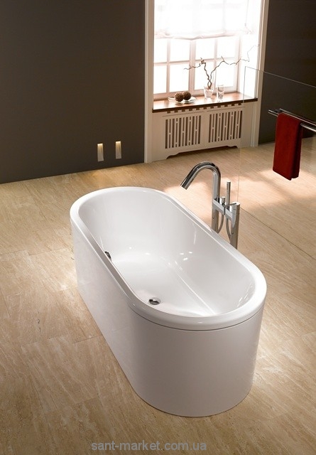 Ванна стальная отдельностоящая Kaldewei Centro Duo Oval 180x80 с облицовочными панелями mod 128-7 282848050001