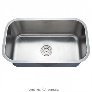 Мойка для кухни прямоугольная Kraus под столешницу   нержавеющая сталь  хром KBU-14