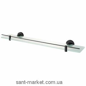 Haceka Полка стеклянная Kosmos Black 402901