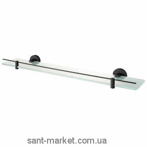 Haceka Полка стеклянная Kosmos Black 402901